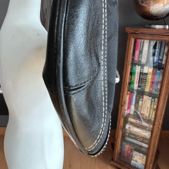 Coach Hamptons Hobo Purse Monogram Python Stripe Shoulder Bag - Picture 8 of 13